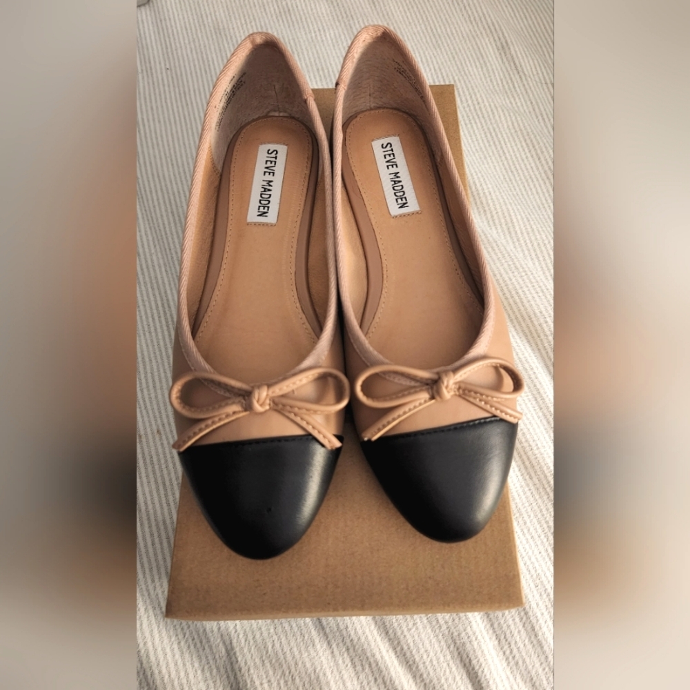 Steve Madden Ellison Natural- Size 7